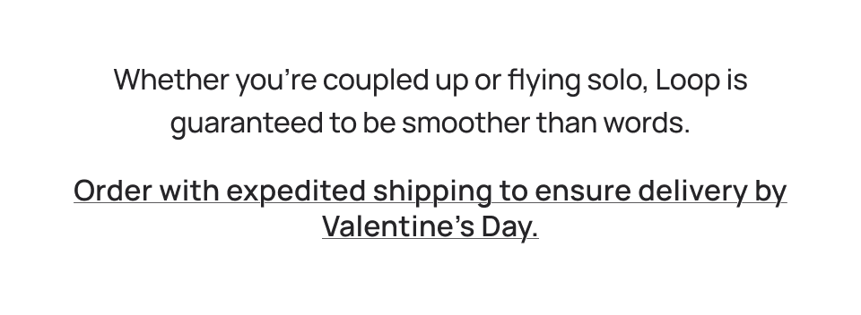 Order with expedited shipping