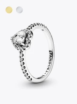 Elevated Heart Ring