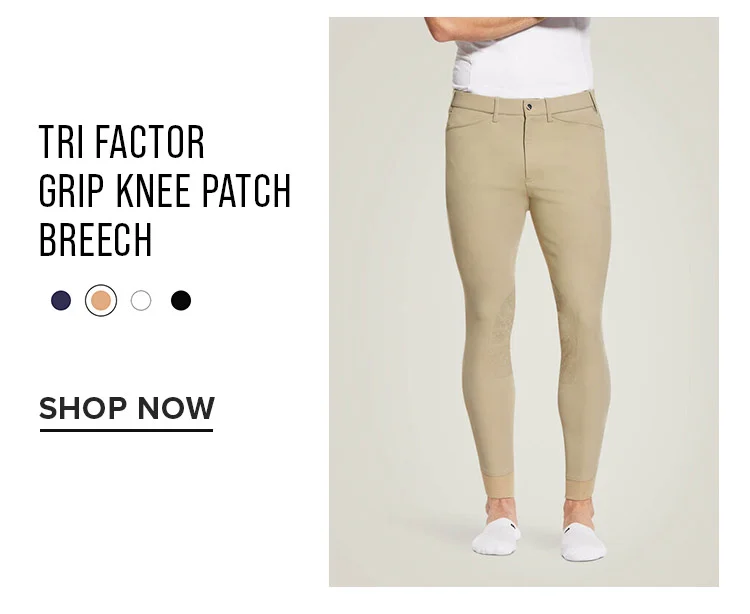 Tri Factor Grip Knee Patch Breech