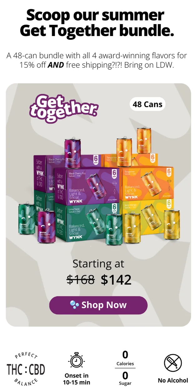 Scoop our Summer Get Together Bundle - on sale from 168 to 142