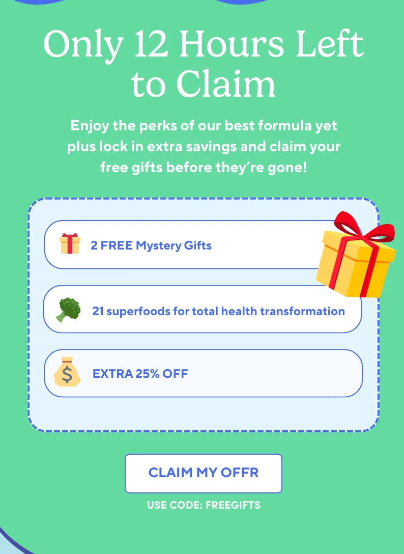 Only 12 hours left to claim.