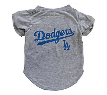 Littlearth MLB Pet T-Shirt  Size Large  Dodgers