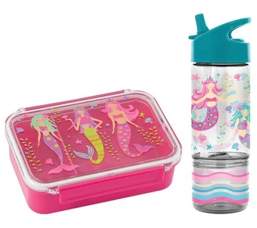 Stephen Joseph Mermaid Bento Box and Sip & Snack Bottle