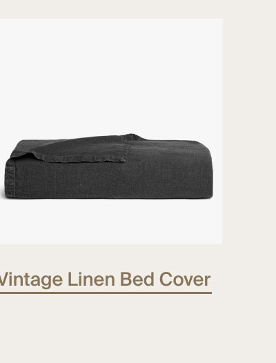 Vintage Linen Bed Cover
