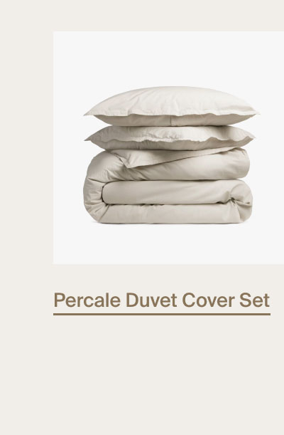 Percale Duvet Cover Set