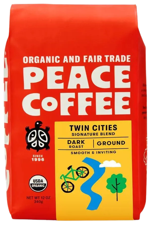 Image of Peace Coffee Twin Cities Dark Roast Ground Coffee