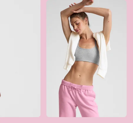 LuxeFleece Sweatpant in Pink Haze