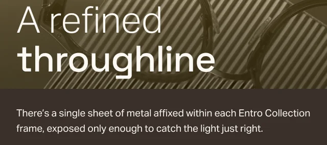 A refined throughline