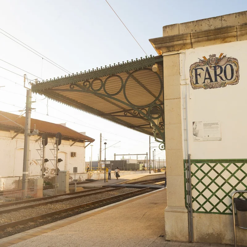 Faro train station, Portugal