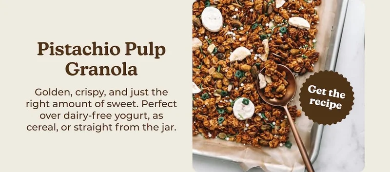 Pistachio Pulp Granola