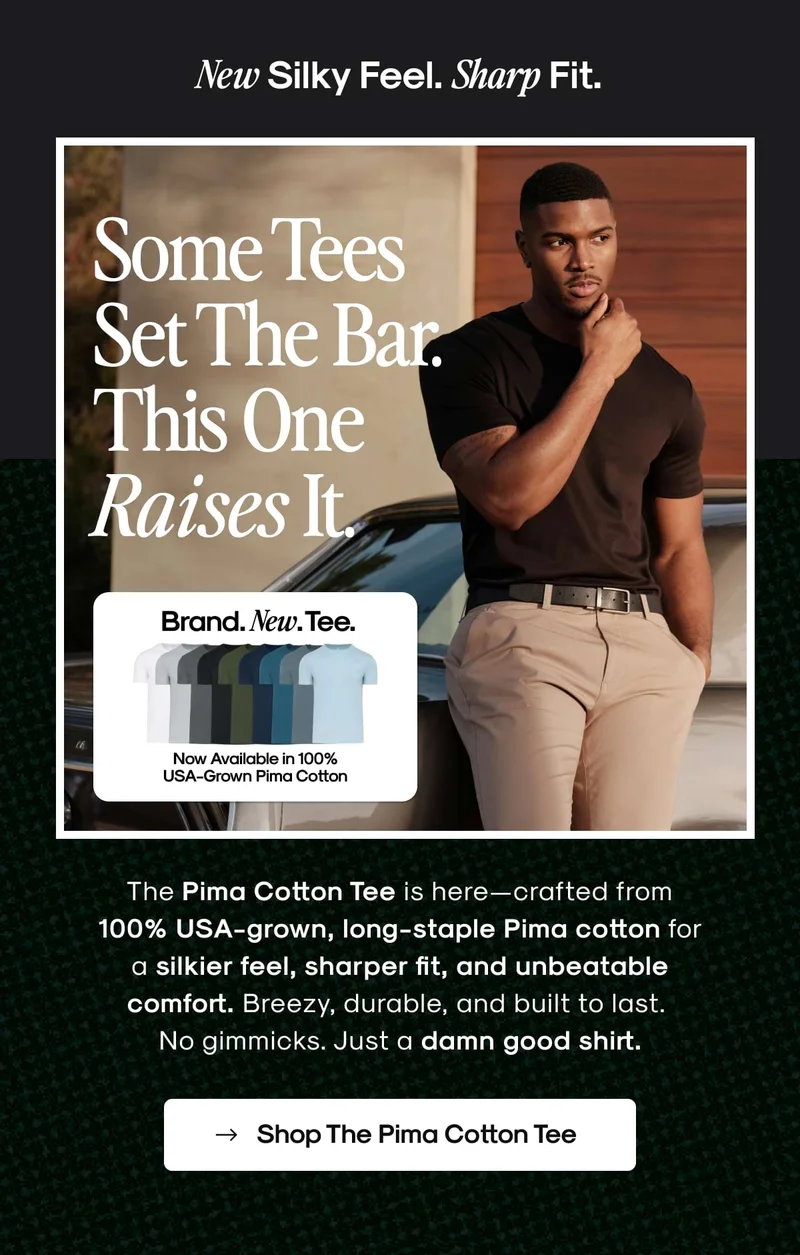 Shop The Pima Cotton Tee