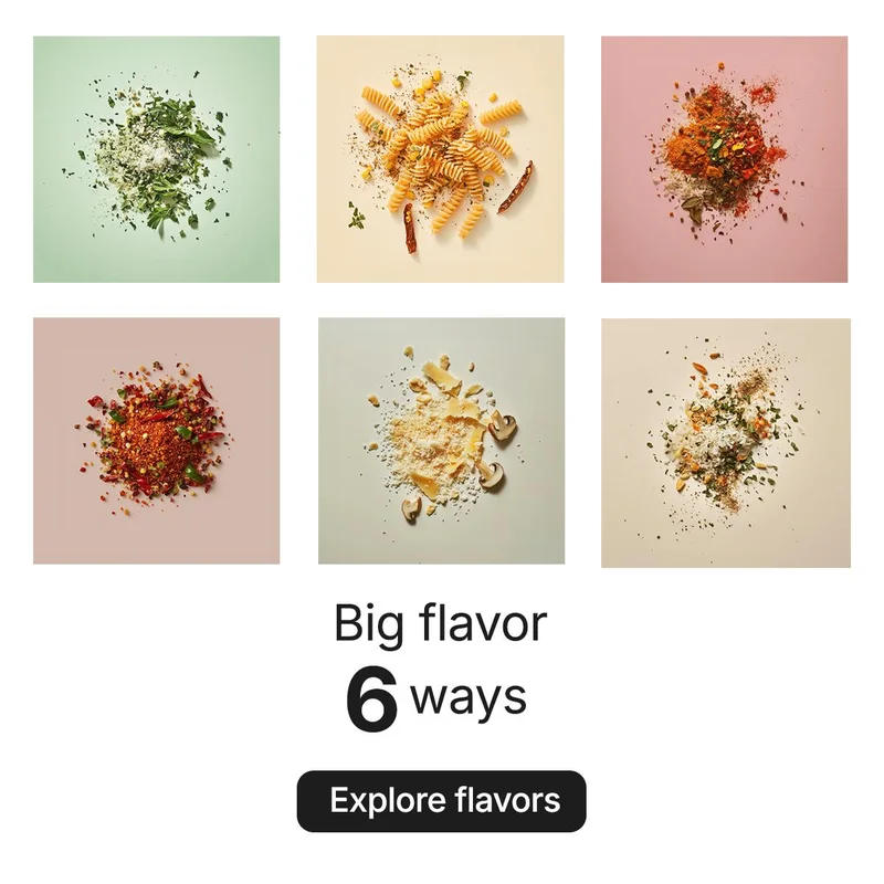 Big flavour 7 ways