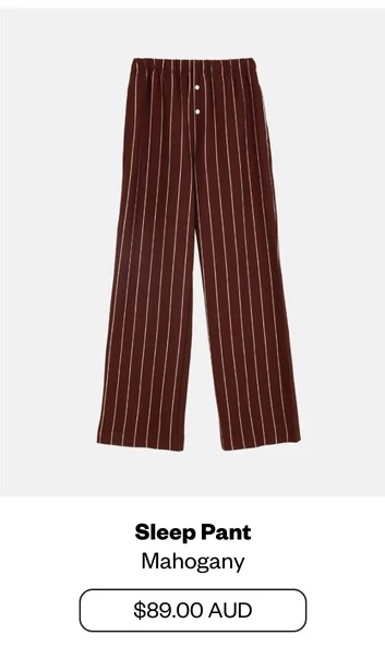 Sleep Pant Mahogany