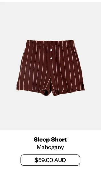 Sleep Short Mahogany