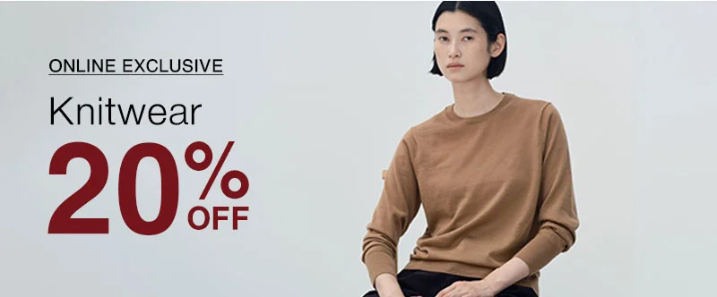 Shop 20% Off Knitwear