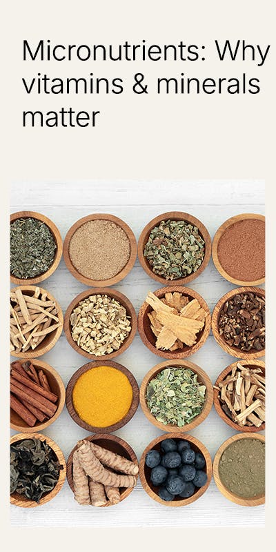 Micronutrients, Why they matter