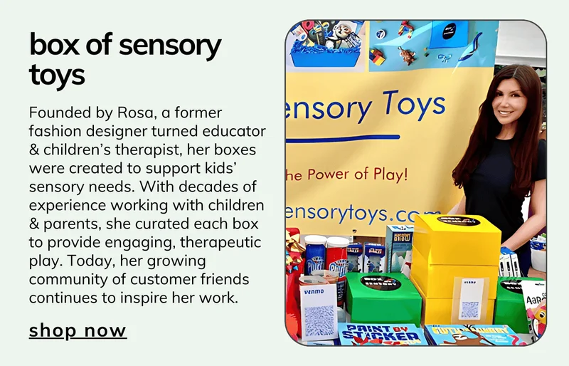 Box of Sensory Toys