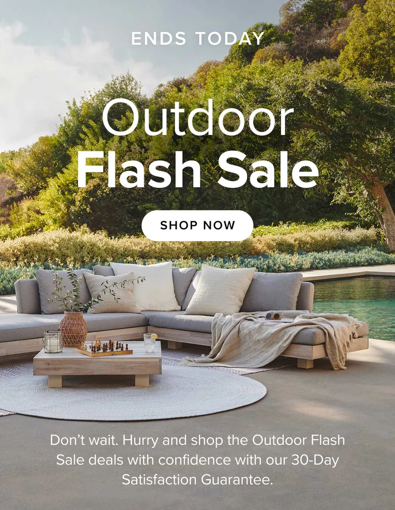 Article's Outdoor Flash Sale ends today. Shop now!