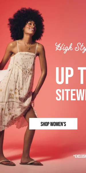 Up to 50% off shop women's