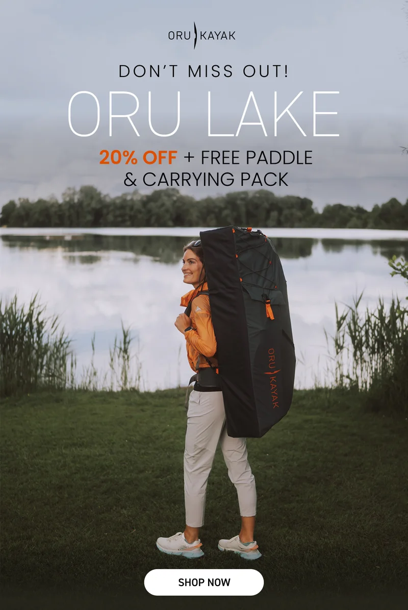 Get a FREE Pack + Paddle ($318 value) with any kayak purchase Get a FREE Pack + Paddle ($318 value) with any kayak purchase