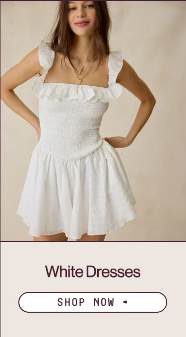 IMAGE-WHITE DRESSES