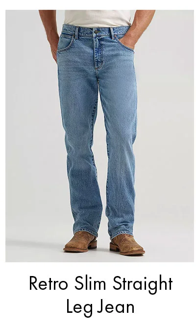 Retro Slim Straight Leg Jean
