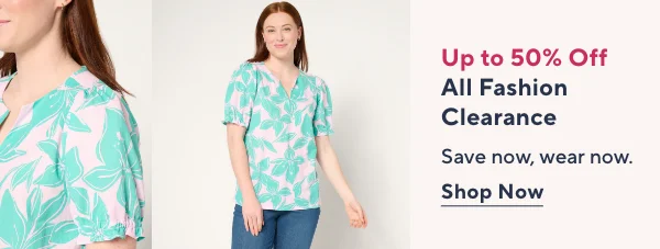 fashion clearance