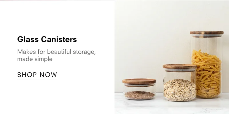 Glass Canisters