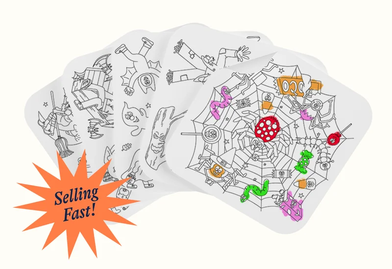 Giant Coloring Sheets. Selling Fast!