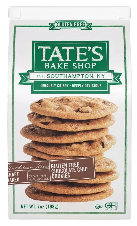 Image of Tate's Bake Shop Gluten Free Chocolate Chip Cookies