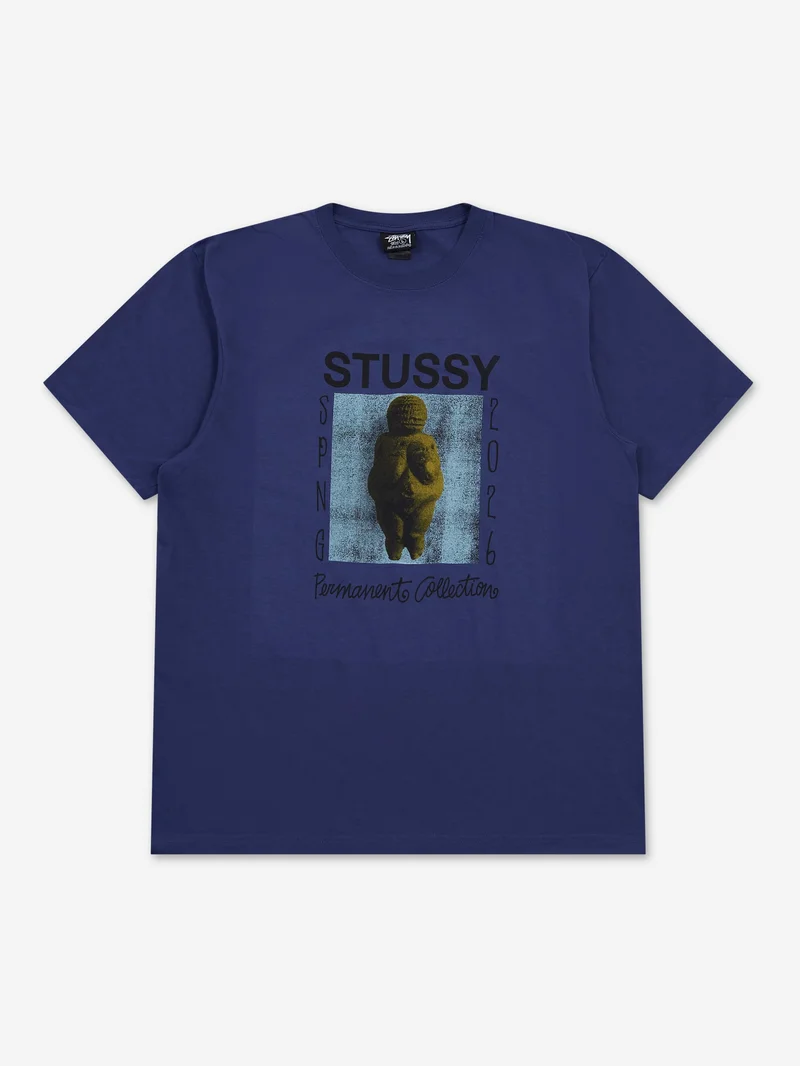 Image of Stussy Permanent Collection P.D. Tee - Indigo