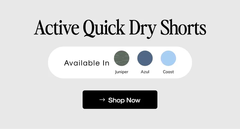 Active Quick Dry Shorts