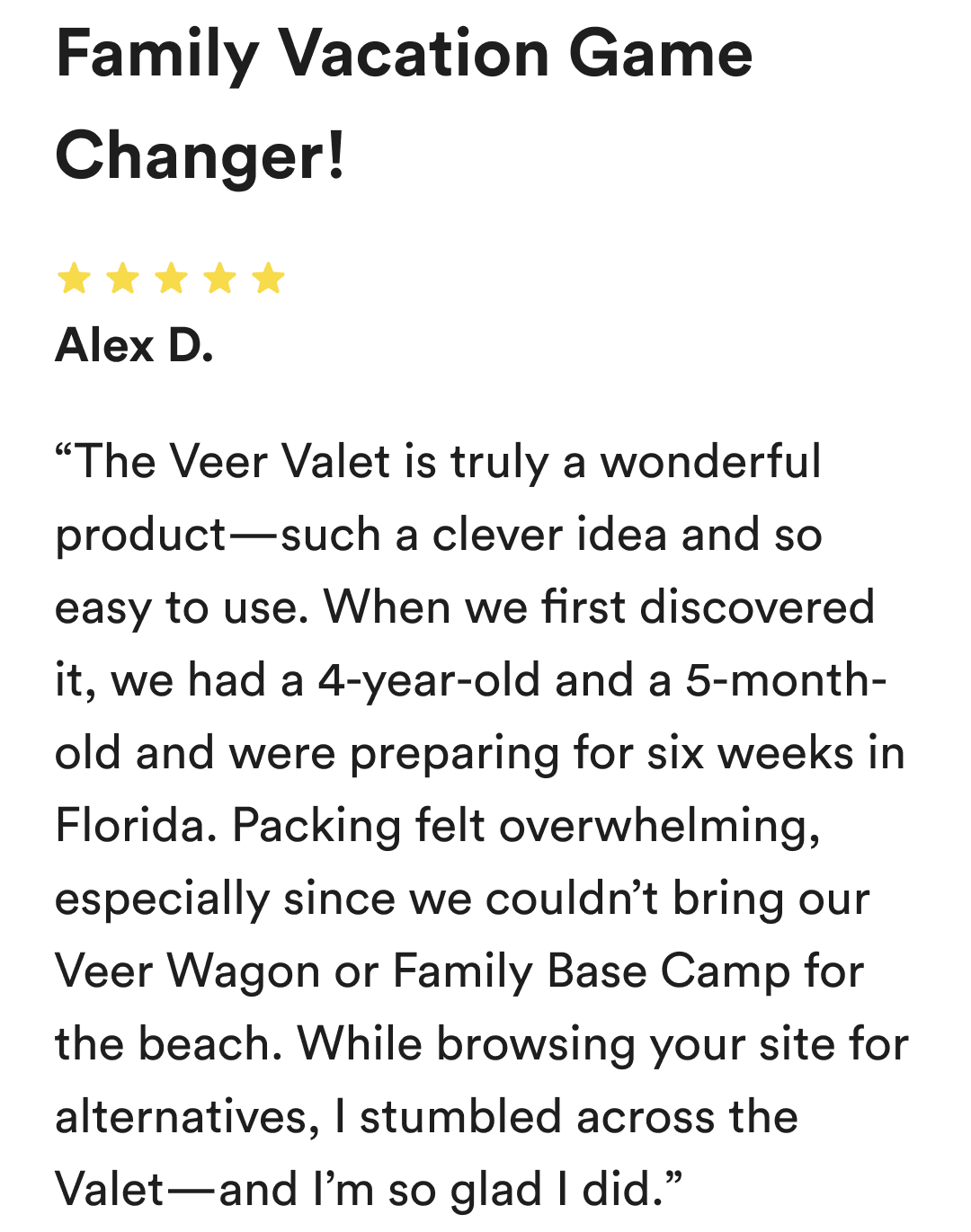 veer product review
