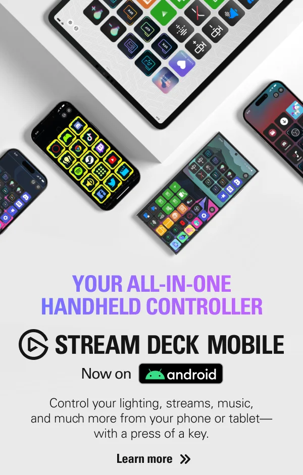 YOUR ALL-IN-ONE HANDHELD CONTROLLER: STREAM DECK MOBILE ON ANDROID
