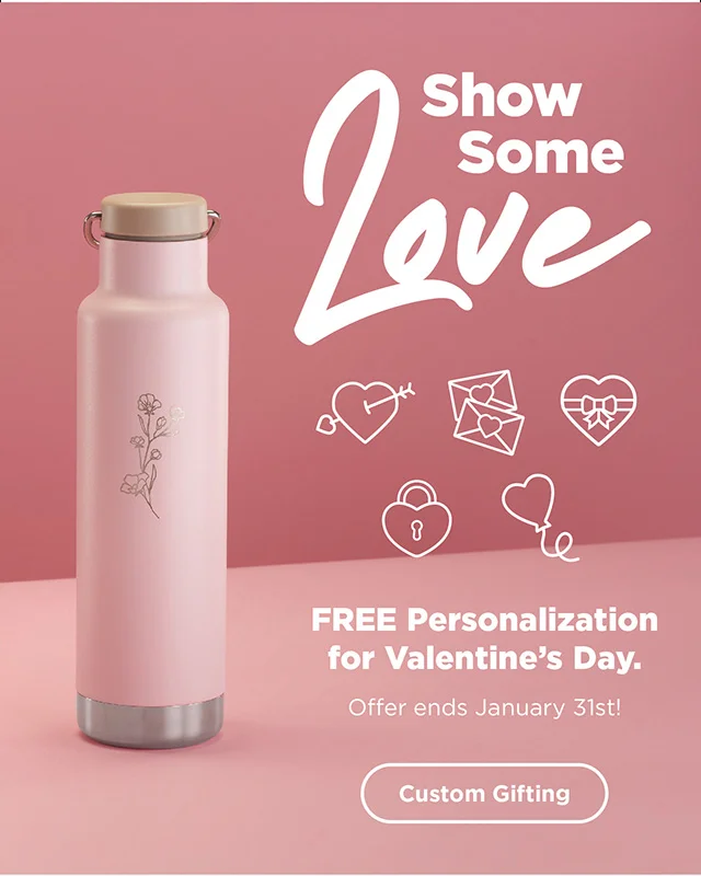 Free Personalization for Valentine's Day!