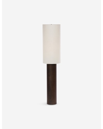 Denning Floor Lamp-Dark Russet