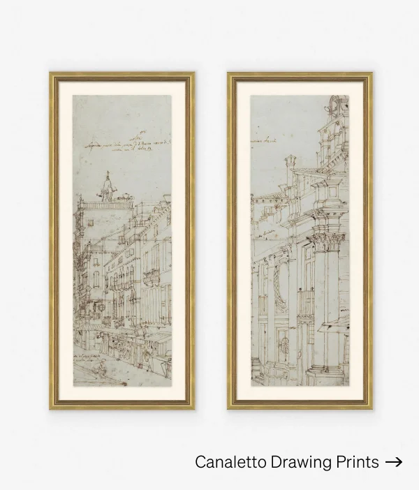 Shop Canaletto Drawing Prints