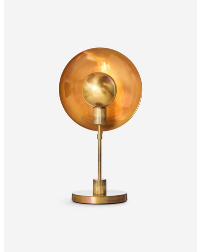 Edgar Table Lamp-Brass