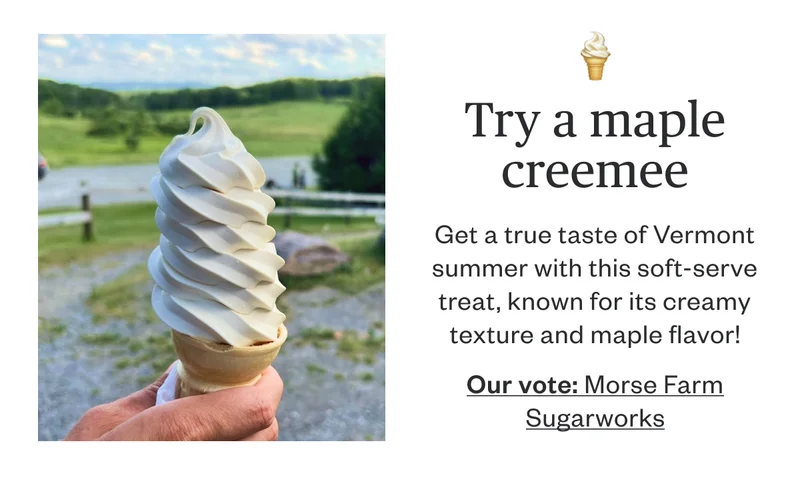 Try a maple creeme
