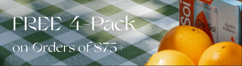 FREE 4-Pack on Orders of $75+