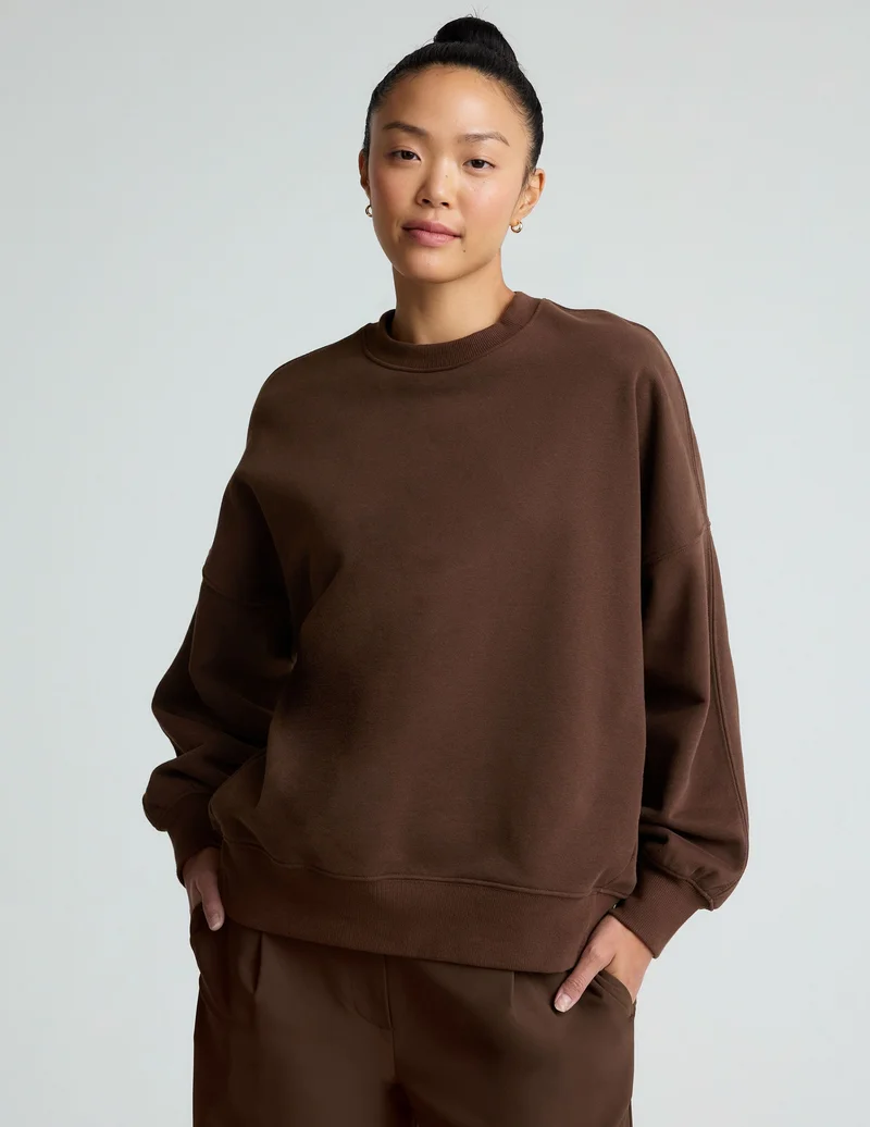 Image of Solstice Fleece Oversized Sweatshirt