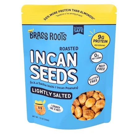 Lightly Salted - Roasted Sacha Inchi [12oz bag]