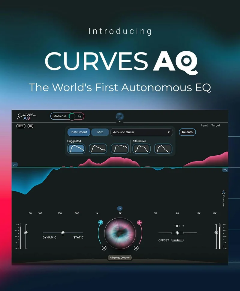 New Plugin! 🤯 Curves AQ - The World’s First Autonomous EQ.