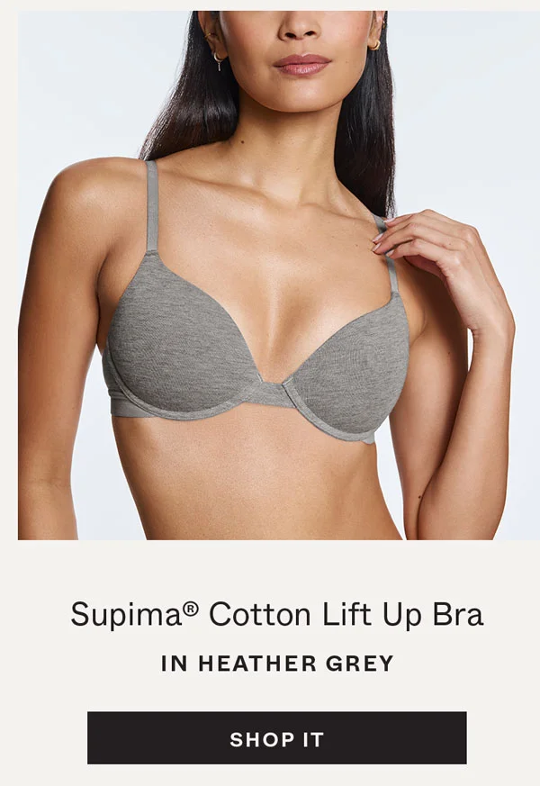 Supima® Cotton Lift Up Bra