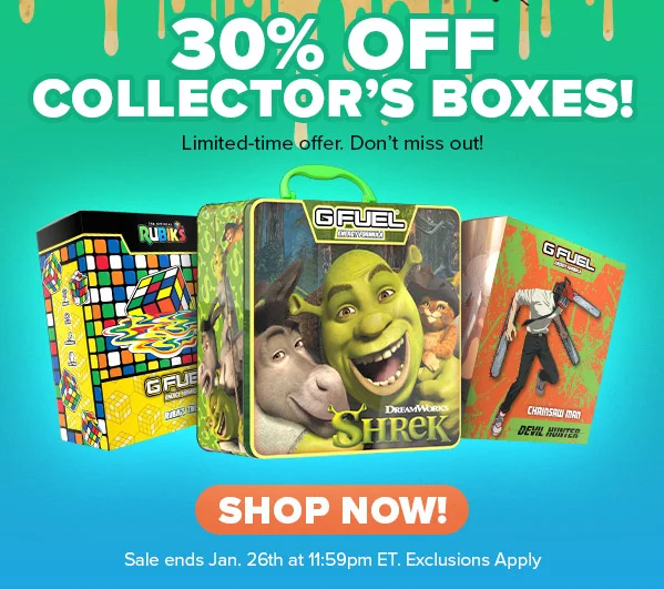 30% OFF COLLECTOR'S BOXES! SHOP NOW!