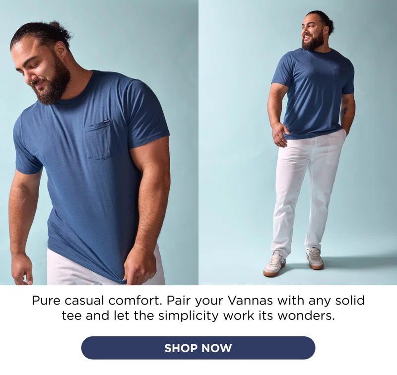 or a simple tee.