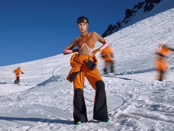 Iris Law Debuts First-Ever adidas by Stella Mccartney Ski Collection
