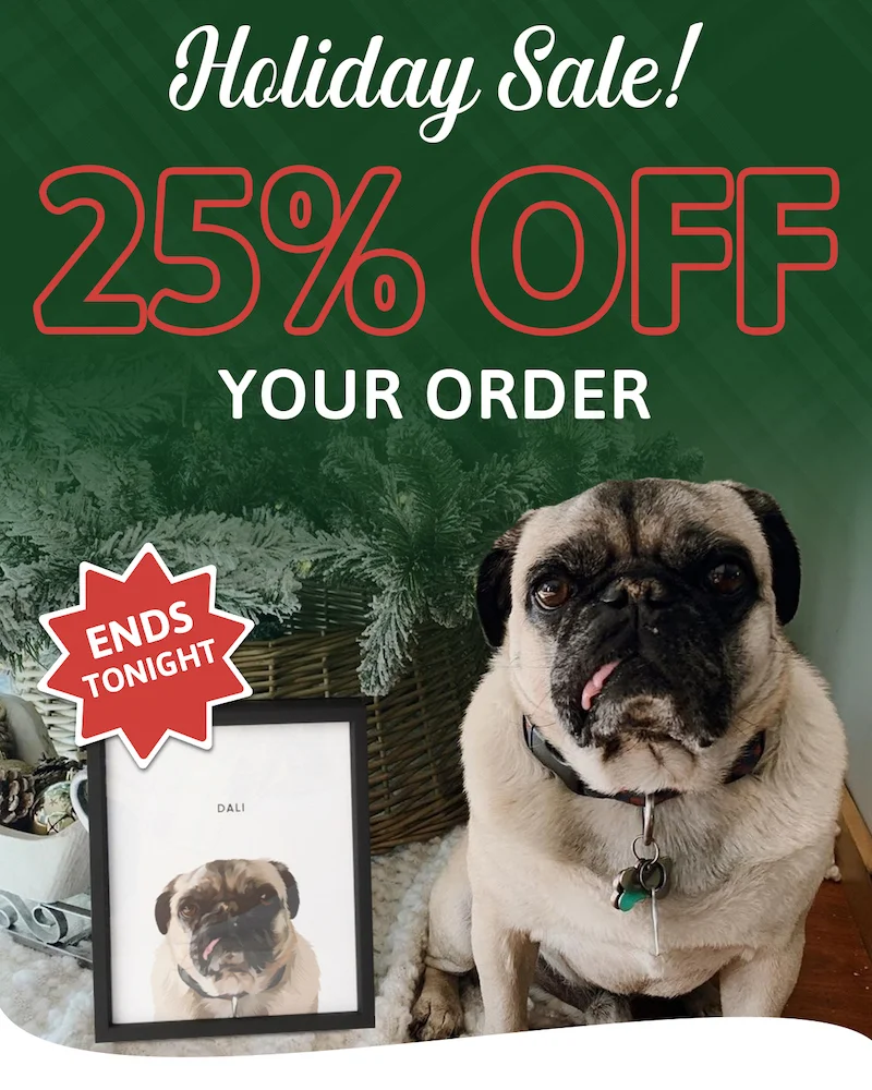 HOLIDAY SALE. 25% OFF EVERYTHING!