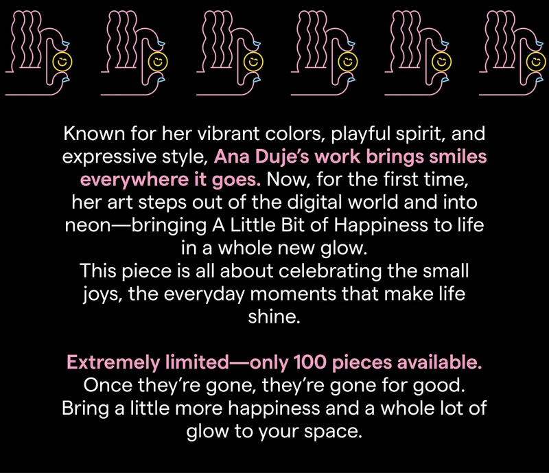 Extremely limited-only 100 pieces available.
