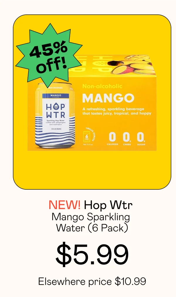 Mango Sparkling Water (6 Pack)